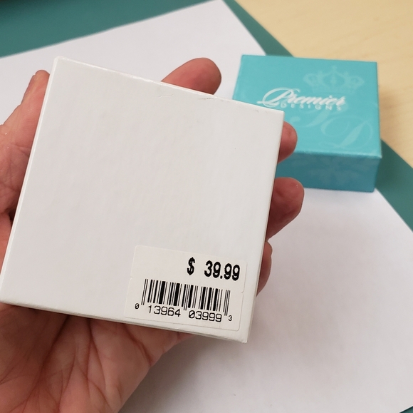 Premier Designs, NWT Large garnet stone filigree silver ring SZ 7 - Picture 12 of 12